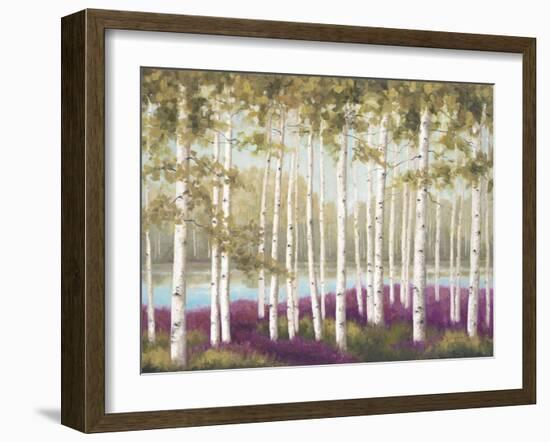 Plum Forest Floor-Jill Schultz McGannon-Framed Premium Giclee Print