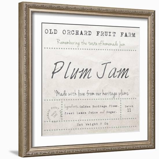 Plum Jam-The Vintage Collection-Framed Giclee Print