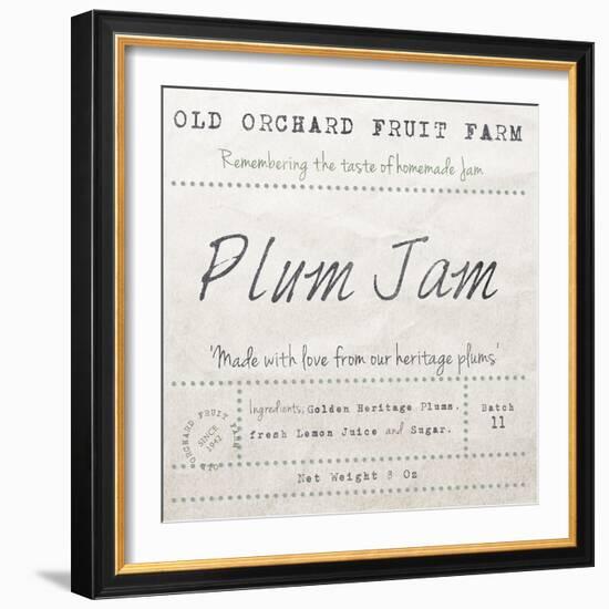 Plum Jam-The Vintage Collection-Framed Giclee Print