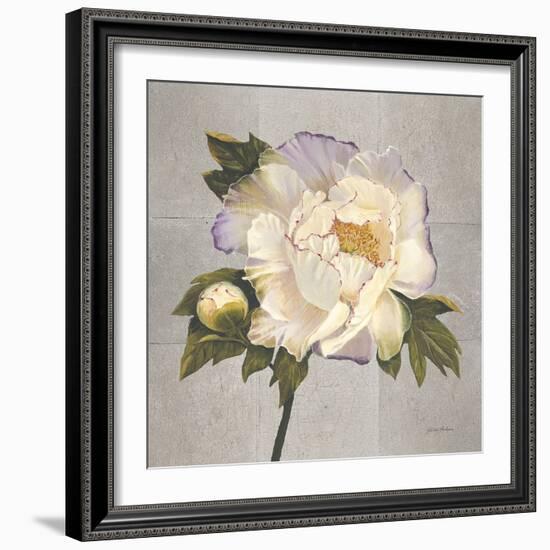 Plum Peonies 2-Gloria Eriksen-Framed Art Print