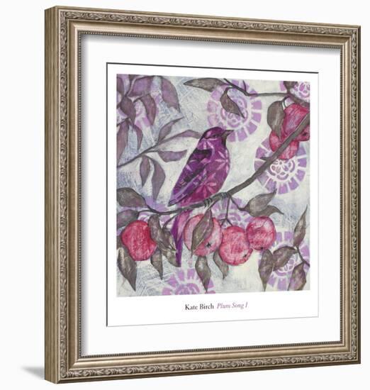 Plum Song I-Kate Birch-Framed Art Print