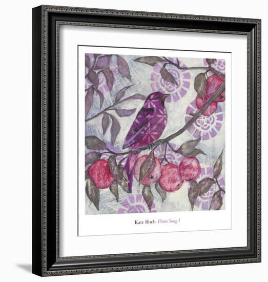 Plum Song I-Kate Birch-Framed Art Print