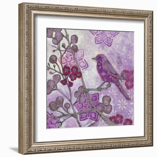 Plum Song II-Kate Birch-Framed Art Print