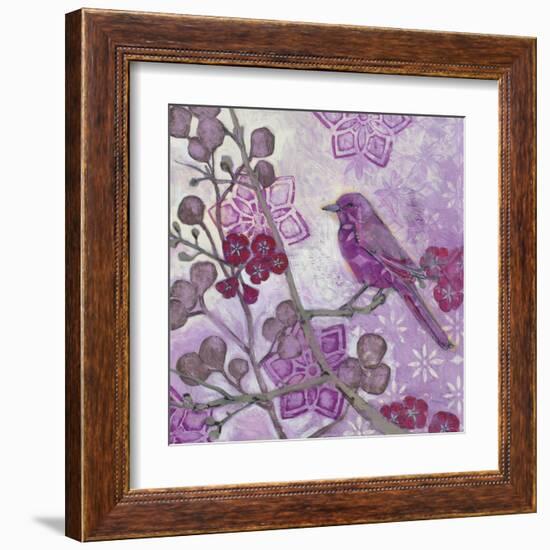 Plum Song II-Kate Birch-Framed Art Print