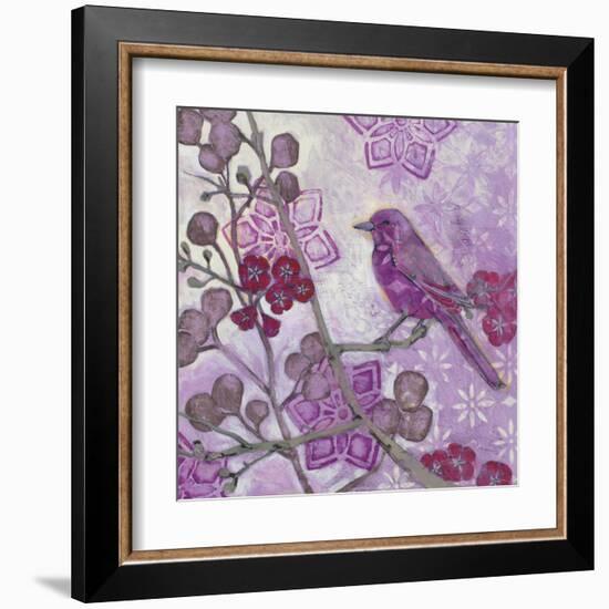 Plum Song II-Kate Birch-Framed Art Print