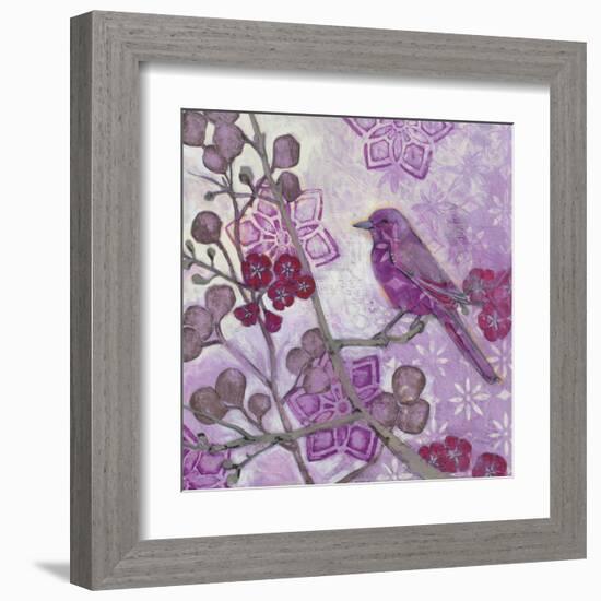 Plum Song II-Kate Birch-Framed Art Print