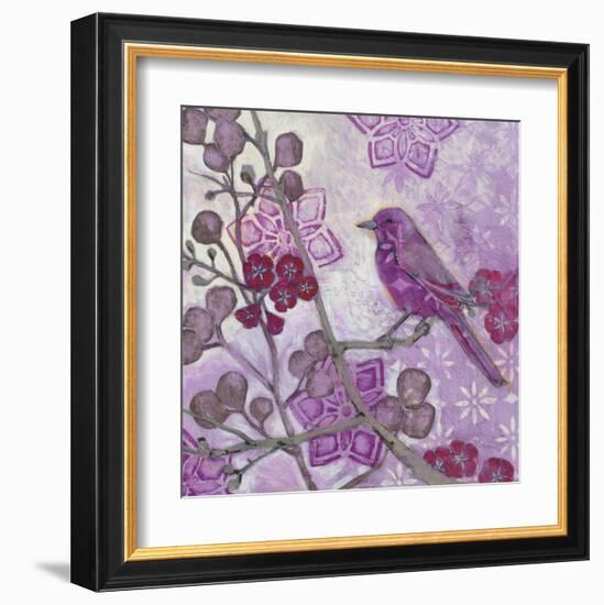 Plum Song II-Kate Birch-Framed Art Print