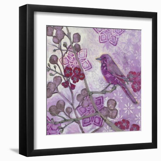 Plum Song II-Kate Birch-Framed Art Print