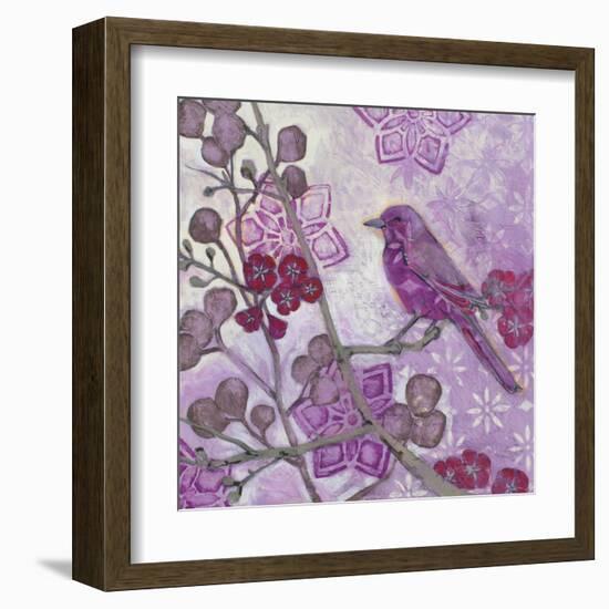 Plum Song II-Kate Birch-Framed Art Print