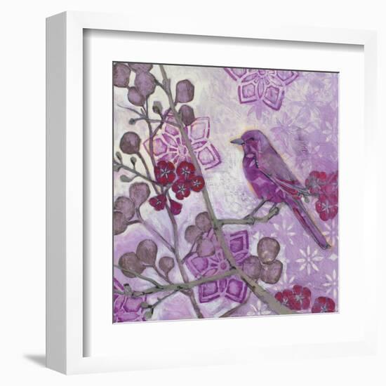 Plum Song II-Kate Birch-Framed Art Print