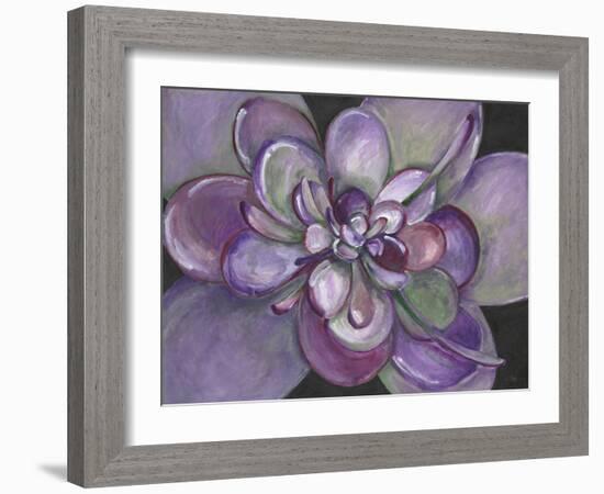 Plum Succulent-Filippo Ioco-Framed Art Print