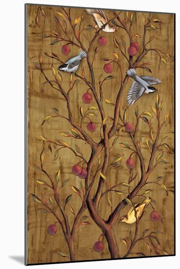 Plum Tree Panel III-Rodolfo Jimenez-Mounted Art Print