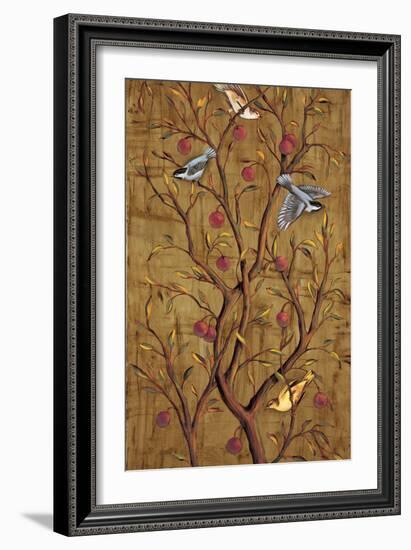 Plum Tree Panel III-Rodolfo Jimenez-Framed Art Print