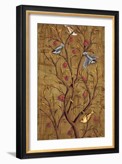 Plum Tree Panel III-Rodolfo Jimenez-Framed Art Print