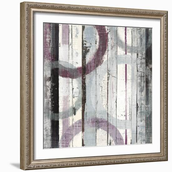 Plum Zephyr I-Mike Schick-Framed Art Print