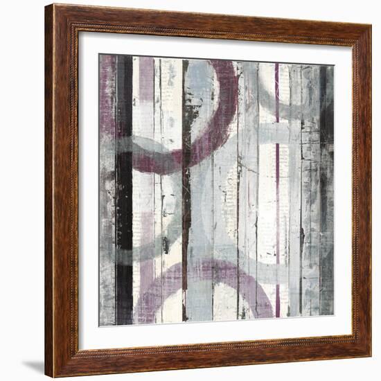 Plum Zephyr I-Mike Schick-Framed Art Print