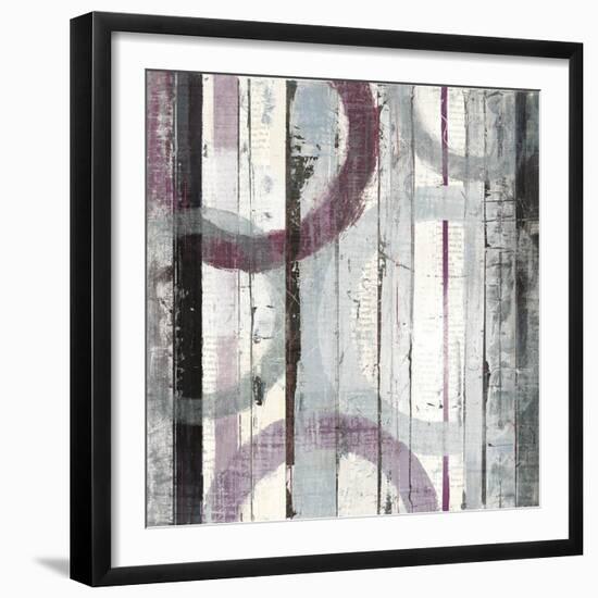 Plum Zephyr I-Mike Schick-Framed Art Print