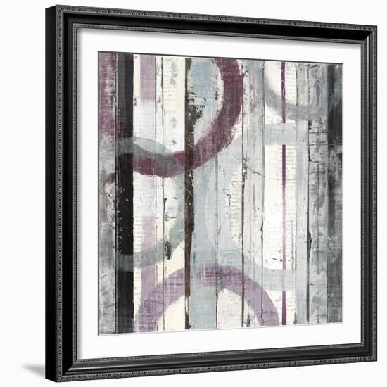 Plum Zephyr I-Mike Schick-Framed Art Print