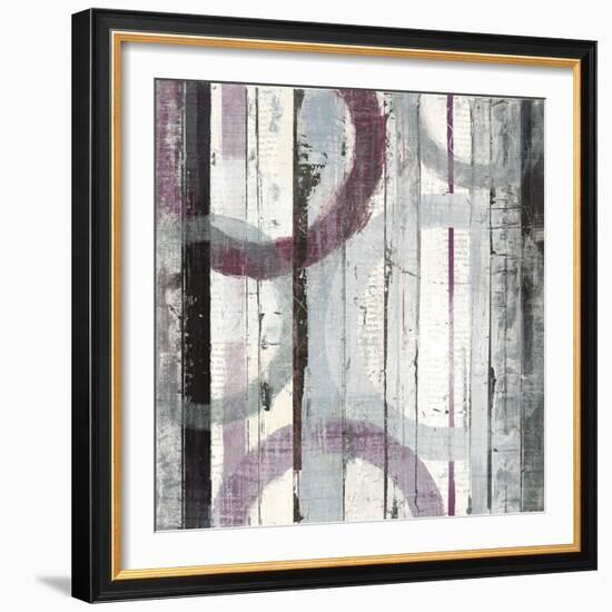 Plum Zephyr I-Mike Schick-Framed Art Print