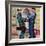 "Plumbers", June 2,1951-Norman Rockwell-Framed Giclee Print