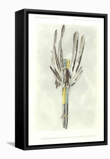 Plume Offerings Made at Shrine of Pai'Yano, God of Music-null-Framed Premier Image Canvas