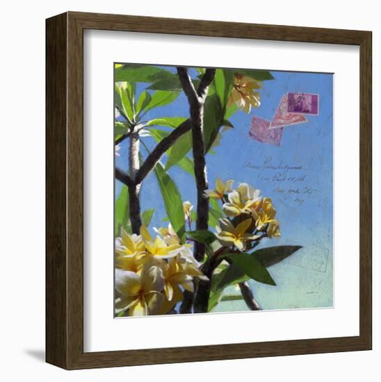 Plumeria 02-Rick Novak-Framed Art Print