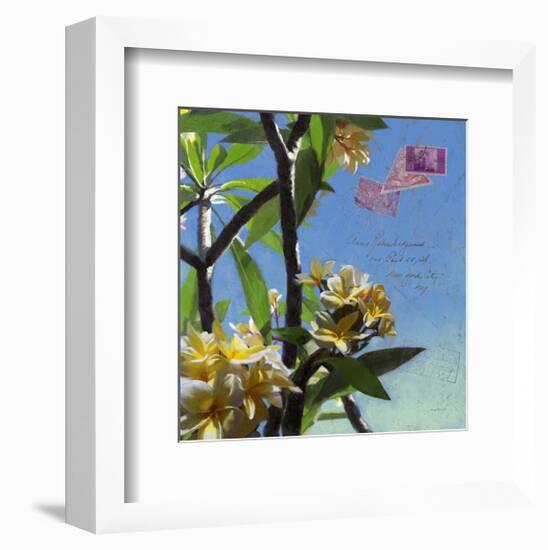 Plumeria 02-Rick Novak-Framed Art Print