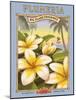 Plumeria-Kerne Erickson-Mounted Art Print