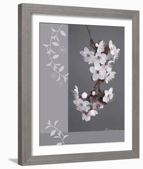 Plumtree Flowers-Amelie Vuillon-Framed Art Print