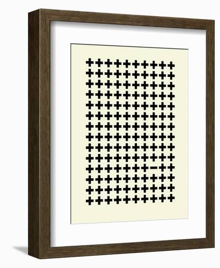 Plus Sign-Philip Sheffield-Framed Giclee Print