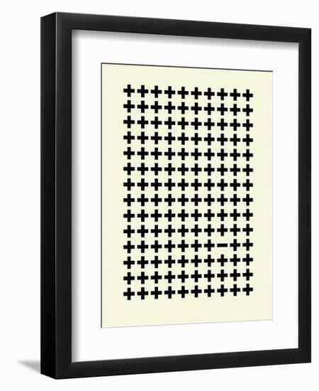 Plus Sign-Philip Sheffield-Framed Giclee Print