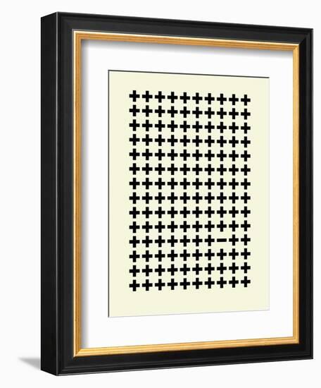 Plus Sign-Philip Sheffield-Framed Giclee Print