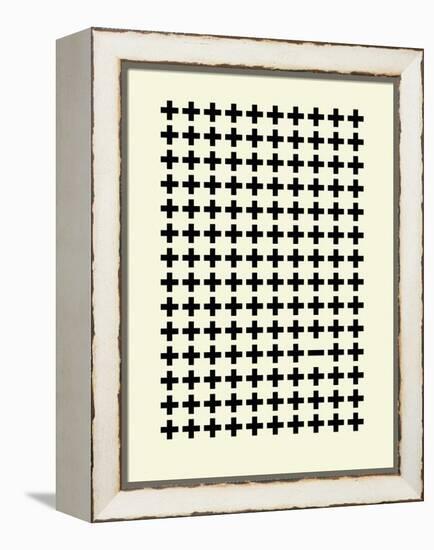 Plus Sign-Philip Sheffield-Framed Premier Image Canvas