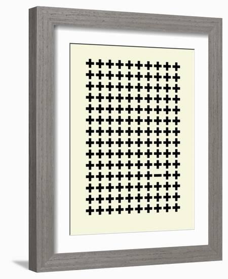 Plus Sign-Philip Sheffield-Framed Giclee Print