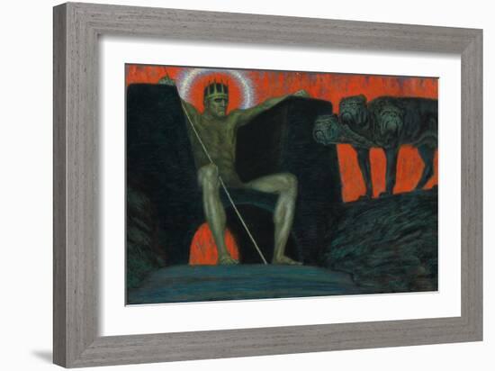 Pluto. 1909-Franz von Stuck-Framed Giclee Print