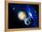 Pluto And Charon And Kuiper Belt-Detlev Van Ravenswaay-Framed Premier Image Canvas