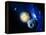 Pluto And Charon And Kuiper Belt-Detlev Van Ravenswaay-Framed Premier Image Canvas