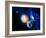 Pluto And Charon And Kuiper Belt-Detlev Van Ravenswaay-Framed Photographic Print