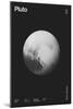 Pluto : Minimal Planets Datas, 2023 (Digital)-Florent Bodart-Mounted Giclee Print