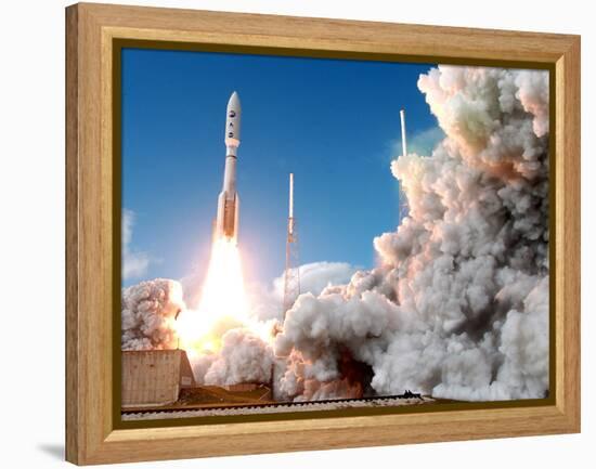 Pluto Mission-Terry Renna-Framed Premier Image Canvas