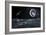 Pluto Seen From Charon, Artwork-Richard Bizley-Framed Photographic Print