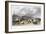 Plymouth Breakwater from the West, 1829-Thomas Allom-Framed Giclee Print