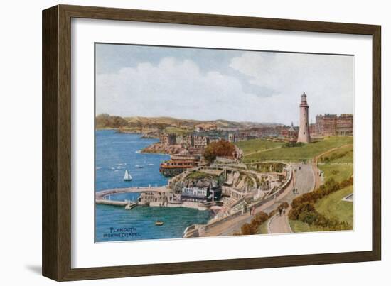 Plymouth, from the Citadel-Alfred Robert Quinton-Framed Giclee Print