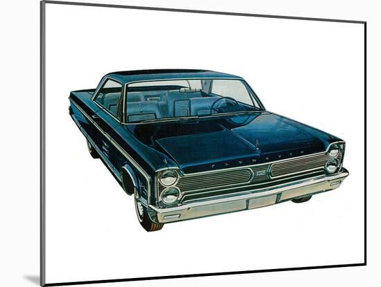 Plymouth - Fury Solo-null-Mounted Art Print