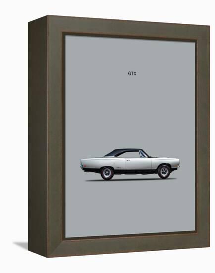 Plymouth GTX Coupe 1969-Mark Rogan-Framed Stretched Canvas