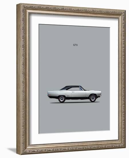 Plymouth GTX Coupe 1969-Mark Rogan-Framed Art Print