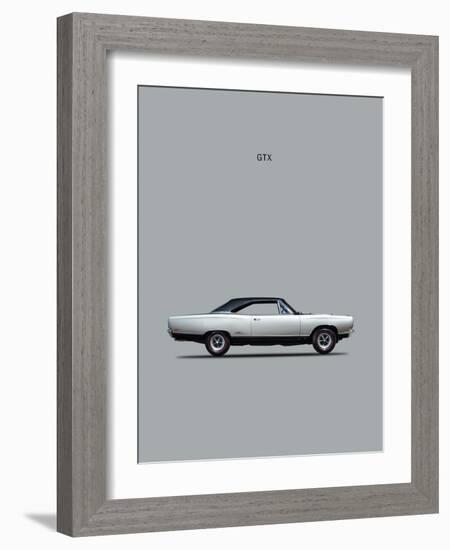 Plymouth GTX Coupe 1969-Mark Rogan-Framed Art Print