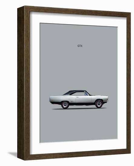 Plymouth GTX Coupe 1969-Mark Rogan-Framed Art Print