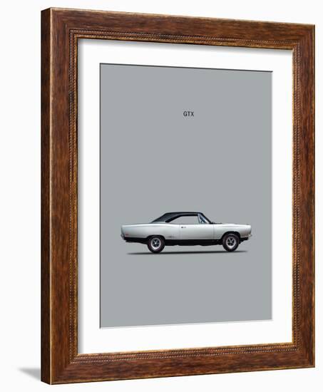 Plymouth GTX Coupe 1969-Mark Rogan-Framed Art Print