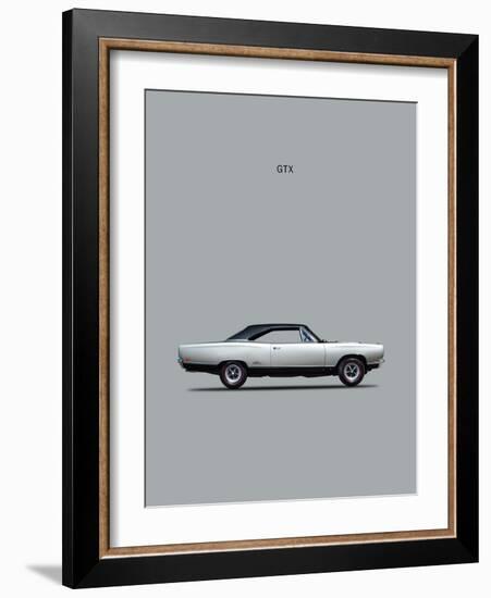 Plymouth GTX Coupe 1969-Mark Rogan-Framed Art Print